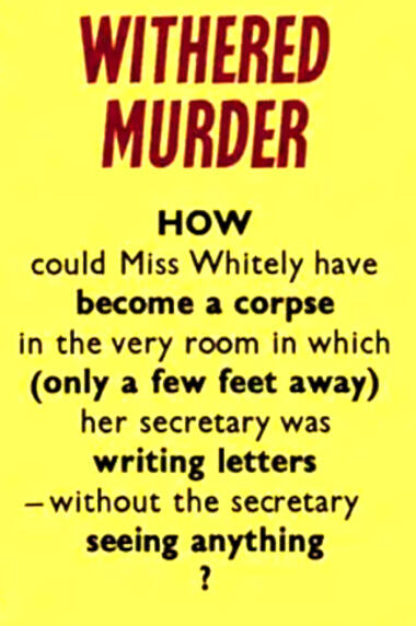 Withered Murder