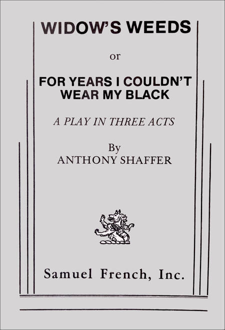 Widow's Weeds / For Years I Couldn't Wear My Black